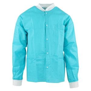 SafeWear Hipster Procedure Lab Jacket SMS PP Fbrc Small Tropical Teal 12/Bg