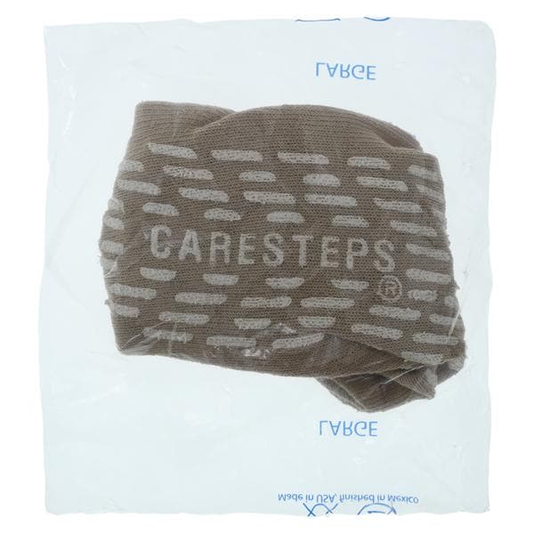 Care-Step Patient Slippers Terrycloth Beige Large Reusable 48/Ca