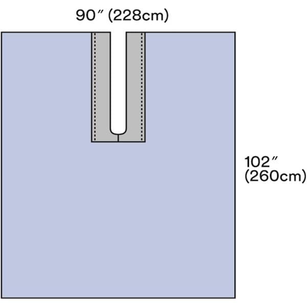 Steri-Drape 89x102" Sterile Surgical Drape/sheet Fenestrated