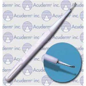 Dermal Curette 1mm Stainless Steel Sterile Disposable 25/BX