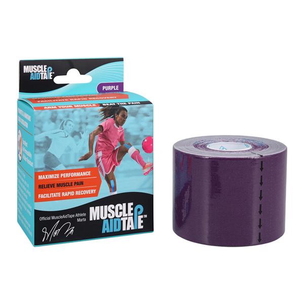 Kinesiology Tape Elastic 2"x16.4 Purple 1/Rl, 6 RL/CA