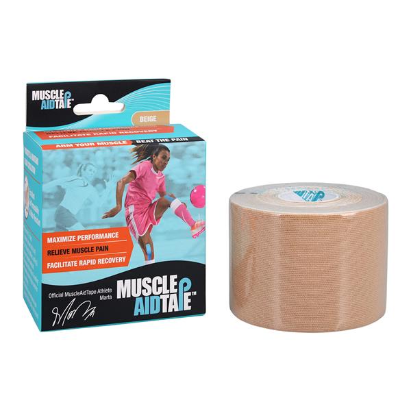 Kinesiology Tape Elastic 2"x16.4 Beige 1/Rl