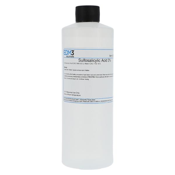 Reagent Sulfosalicylic Acid 3% 16oz Ea