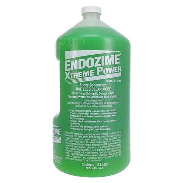 Enzymatic Detergent Ultrasonic Concentrate Endozime 1 Gallon Ea, 4 EA/CA