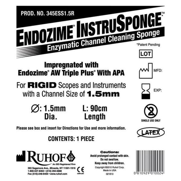 Endozime Instrusponge Enzymatic Sponge 1.5 mm 100/Ca