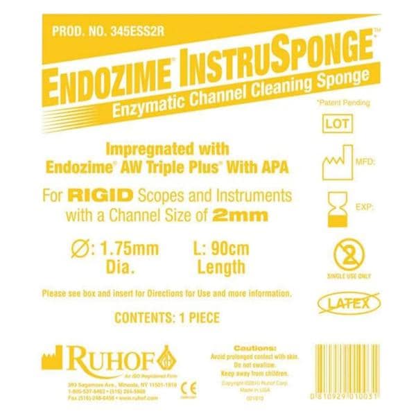 Endozime Instrusponge Enzymatic Sponge 1.75 mm 100/Ca