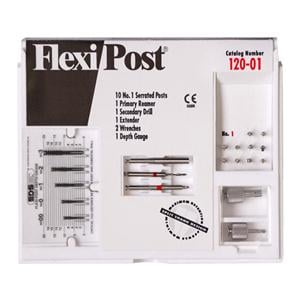 Flexi-Post Posts Stainless Steel 1 Red Ea