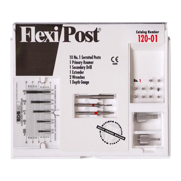 Flexi-Post Posts Stainless Steel Standard Kit 1 Red Ea