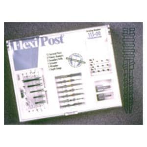 Flexi-Post Posts Titanium Size 00 Parallel Sided White 30/Pk