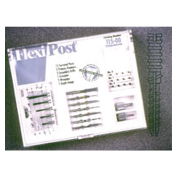 Flexi-Post Posts Titanium Size 2 Parallel Sided Blue 30/Pk