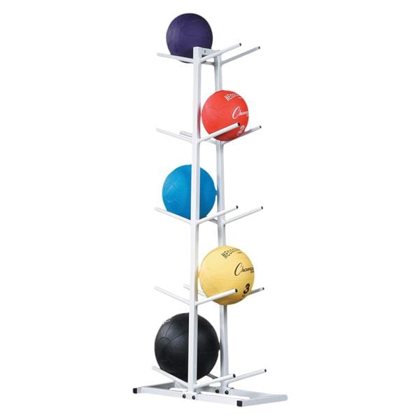 Exercise Ball Rack White