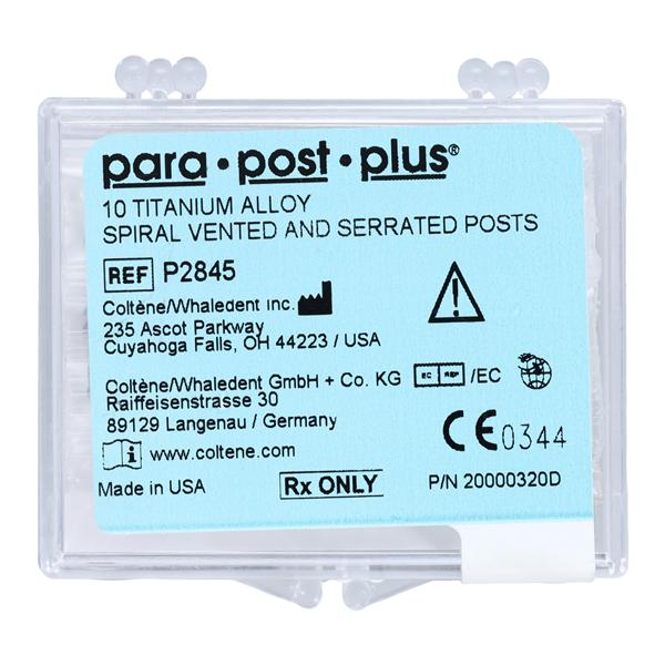 ParaPost Plus Posts Titanium Refill 5.5 0.05 in Red P284-5.5 10/Vl