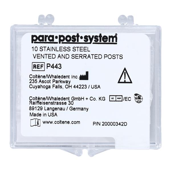 ParaPost Posts Stainless Steel Refill 3 0.036 in Brown P44-3 10/Vl