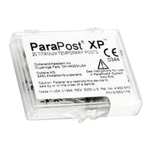 ParaPost XP Temporary Posts Titanium 4 P746-4 0.04 in Yellow 20/Pk