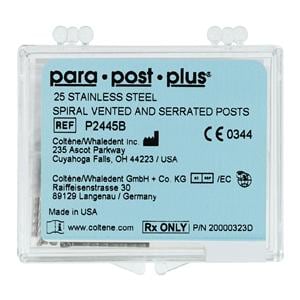 ParaPost Plus Posts Stainless Steel 5 0.05 in Red P244-5B 25/Vl