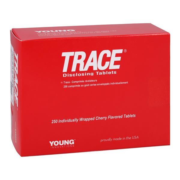 Trace Disclosing Tablets Red 250/Pk, 60 PK/CA