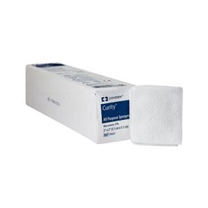 Curity Rayon/Polyester Blend Gauze Sponge 2x2" 4 Ply Non-Sterile Non-Woven LF, 40 PK/CA