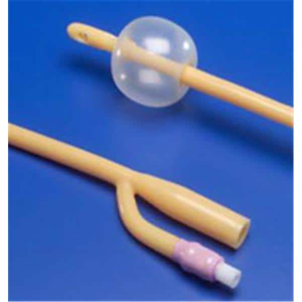 Dover 2-Way Foley Catheter Straight Tip Silicone 20Fr 5cc