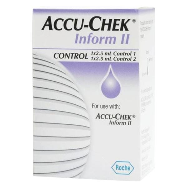 Accu-Chek Inform II Custom Blood Glucose Test Strip CLIA Waived 50/Bx, 36 BX/CA