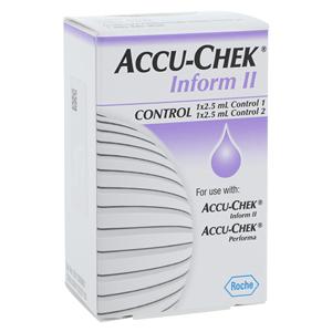 Accu-Chek Inform II Glucose Level 1/2 Control 1/Bx