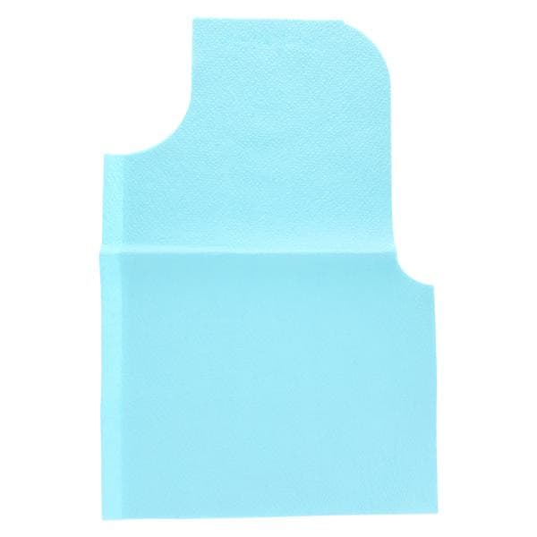 Exam Cape 30 in x 21 in Blue Tissue Disposable 100/Ca