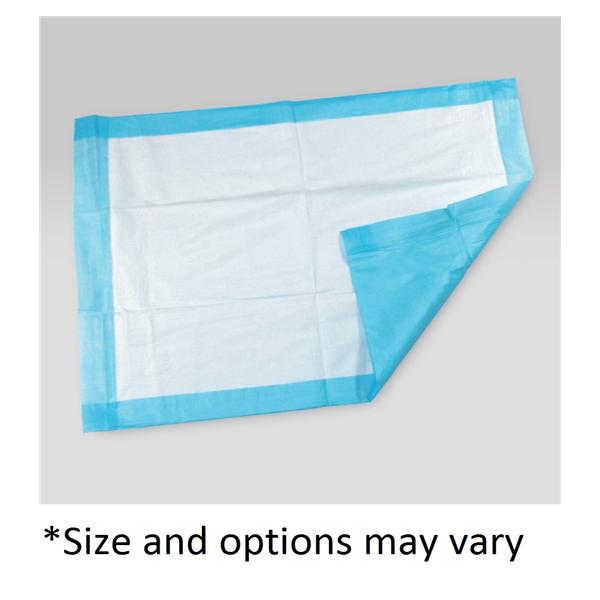 Incontinence Underpad Unisex 12x17" High Blue 500/Ca