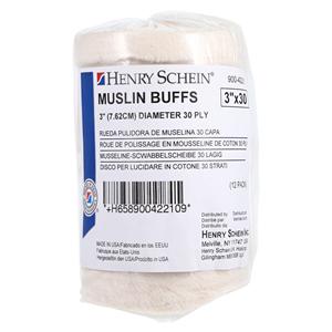 Muslin Buffs 3" x 30 Ply 12/Pk