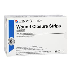 Wound Closure Strip 1/4x1-1/2" Opaque 300/Bx, 4 BX/CA