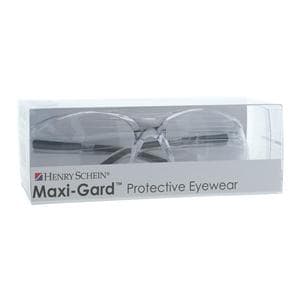 Maxi-Gard 806 Series Protective Eyewear Universal Clear Lens / Black Frame Ea