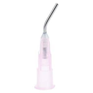 Prebent Dispensing Tips Pink 18 Gauge 100/Pk