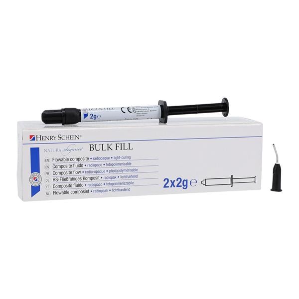 Natural Elegance Flowable Bulk Fill Composite Universal Syringe Refill 2x2Gm