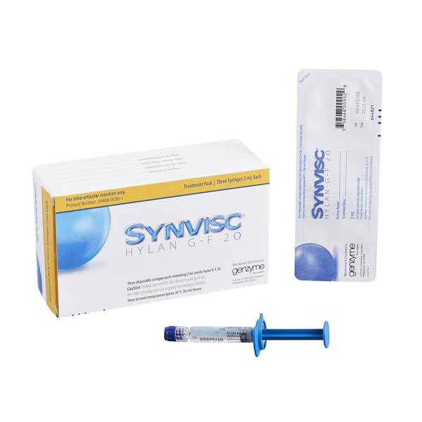 Synvisc Injection 8mg/mL Prefilled Syringe 2mL 3/Pk