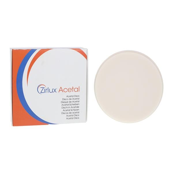 Zirlux Acetal Polymer Disc G2 98x20 Ea