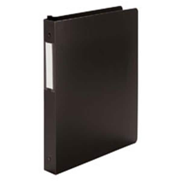 Wilson Jones Hanging Poly Binder 1" Rings Black 1/PK