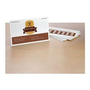 Microperforated Business Cards 2 in x 3 1/2 in White 250/Pack 2500/Bx