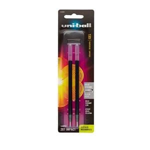 uni-ball 207 Impact Gel Pen Bold Point 1.0 mm Black 2/Pack 2/Pk