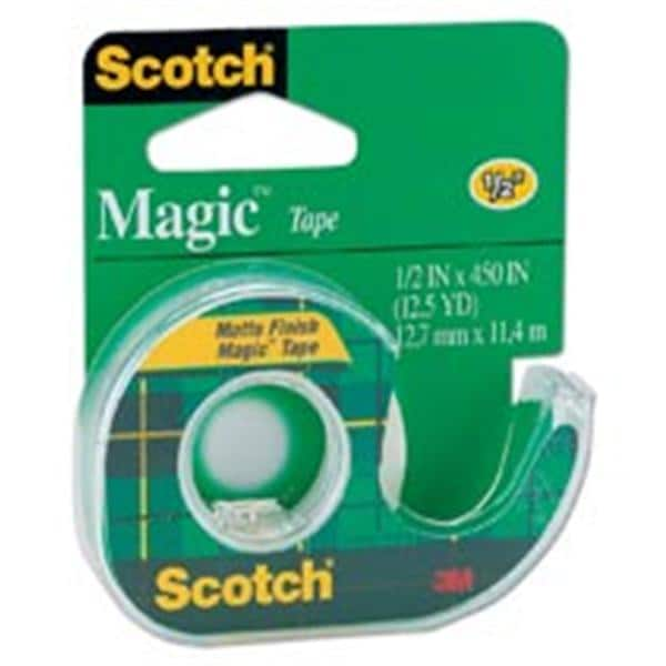 Scotch Magic Tape In Dispenser 1/2" x 450" 1/PK