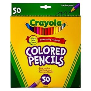 Crayola Color Pencils Box Of 50 50/Bx