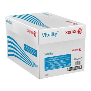 Vitality Multipurpose Paper 8.5 in x 11 in 20 Lb 500/Ream 10/Case 5000/Ca