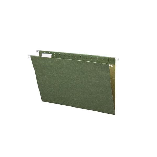 Hanging Folder 1/5 Cut Legal Size Standard Green 25/Pack 25/Bx