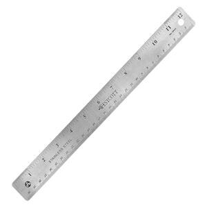 Westcott 12" Ruler Gray 1/PK