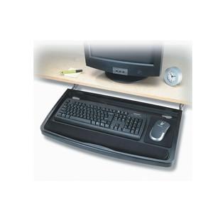 Underdesk SuperShelf Plus Keyboard Drawer Light Gray 1/PK