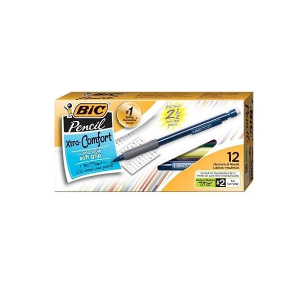 BIC BICMatic Grip Mechanical Pencils 0.7 mm 12/Pack 12/Pk