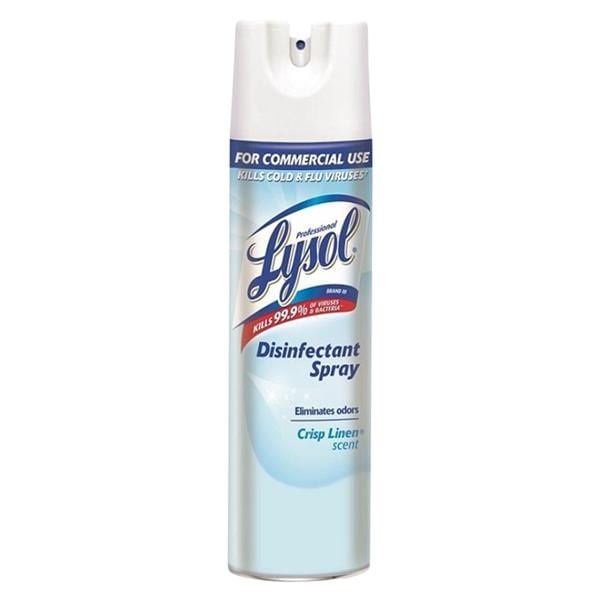 Lysol Professional Disinfectant Spray Crisp Linen Scent 19 Oz 1/PK