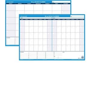 At-A-Glance Undated Erase/Reverse Wall Planner 30/60 Day 1/PK