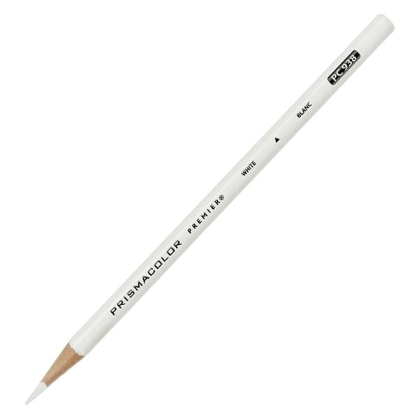 Prismacolor Professional Thick Lead Art Pencil White Set Of 12 12/Pk