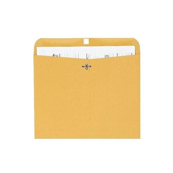 Quality Park Brown Clasp Envelopes 9 in x 12 in 100/Bx