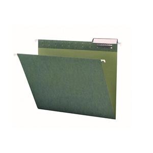 Hanging Folder 1/3 Cut Letter Size Standard Green 25/Pack 25/Bx