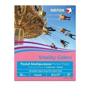 Multipurpose Paper 8.5 in x 11 in 20 Lb Cherry 500/Pk