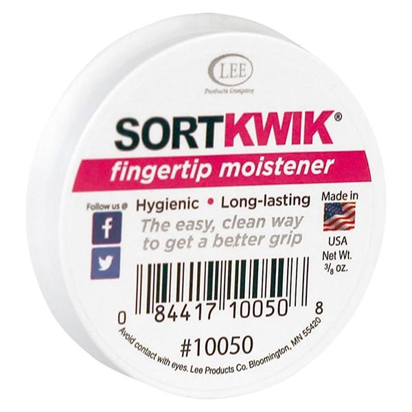 Lee Sortkwik 50% Recycled Hygienic Fingertip Moisteners 0.63 Oz 1/PK